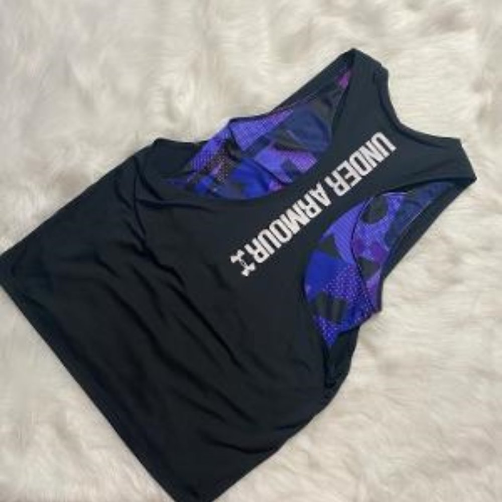 UNDER ARMOUR TANK WITH BUILT IN BRA 008